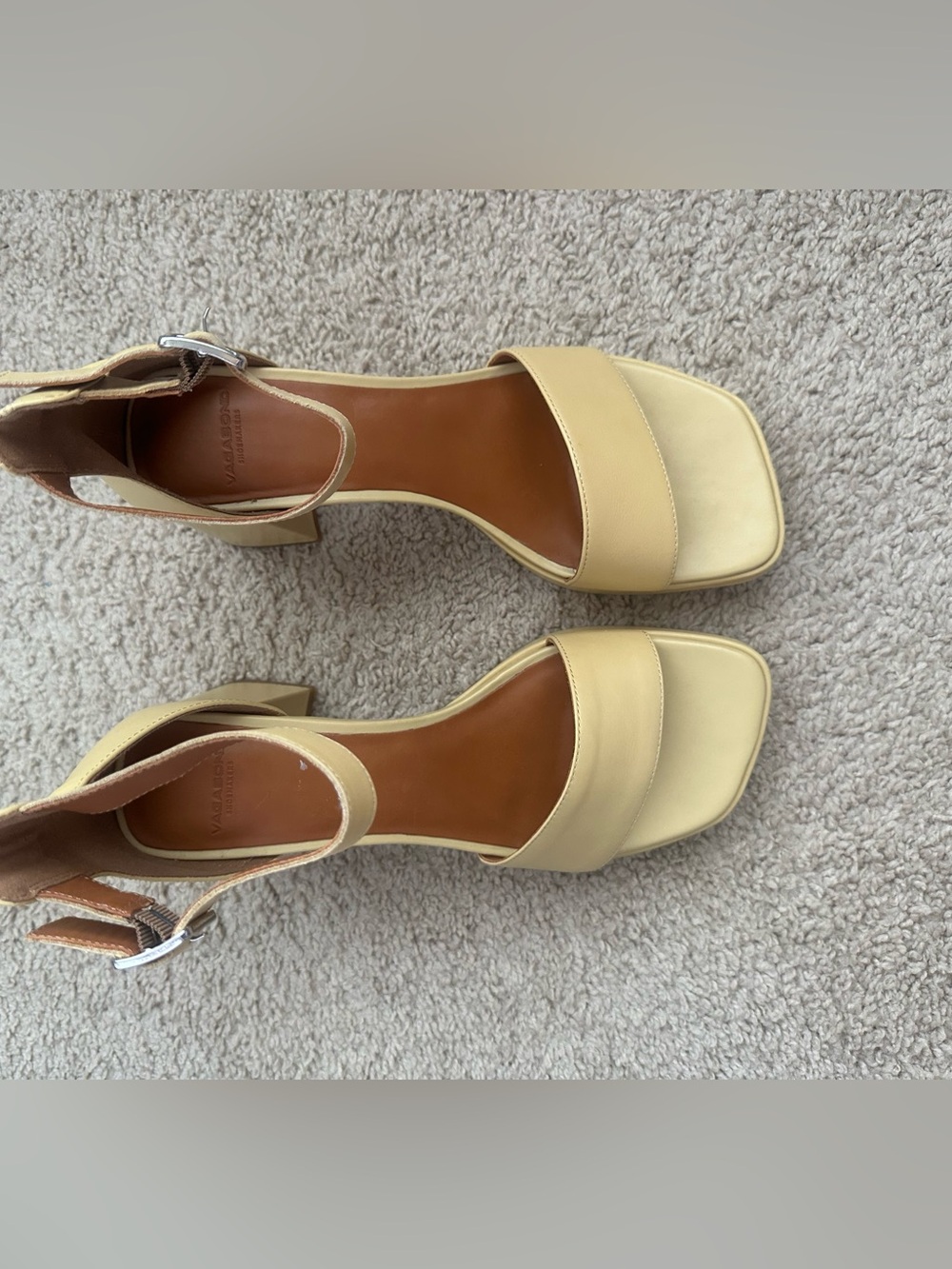 Vagabond block heel sandals - Picture 3 of 3